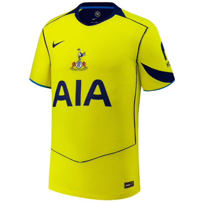 2025-26 Tottenham Hotspur Third Soccer Jersey Shirt Player Version